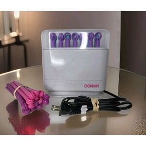 Vintage Conair Hot Sticks Traveller 28 Flexible Rollers Curlers Pageant Cheer